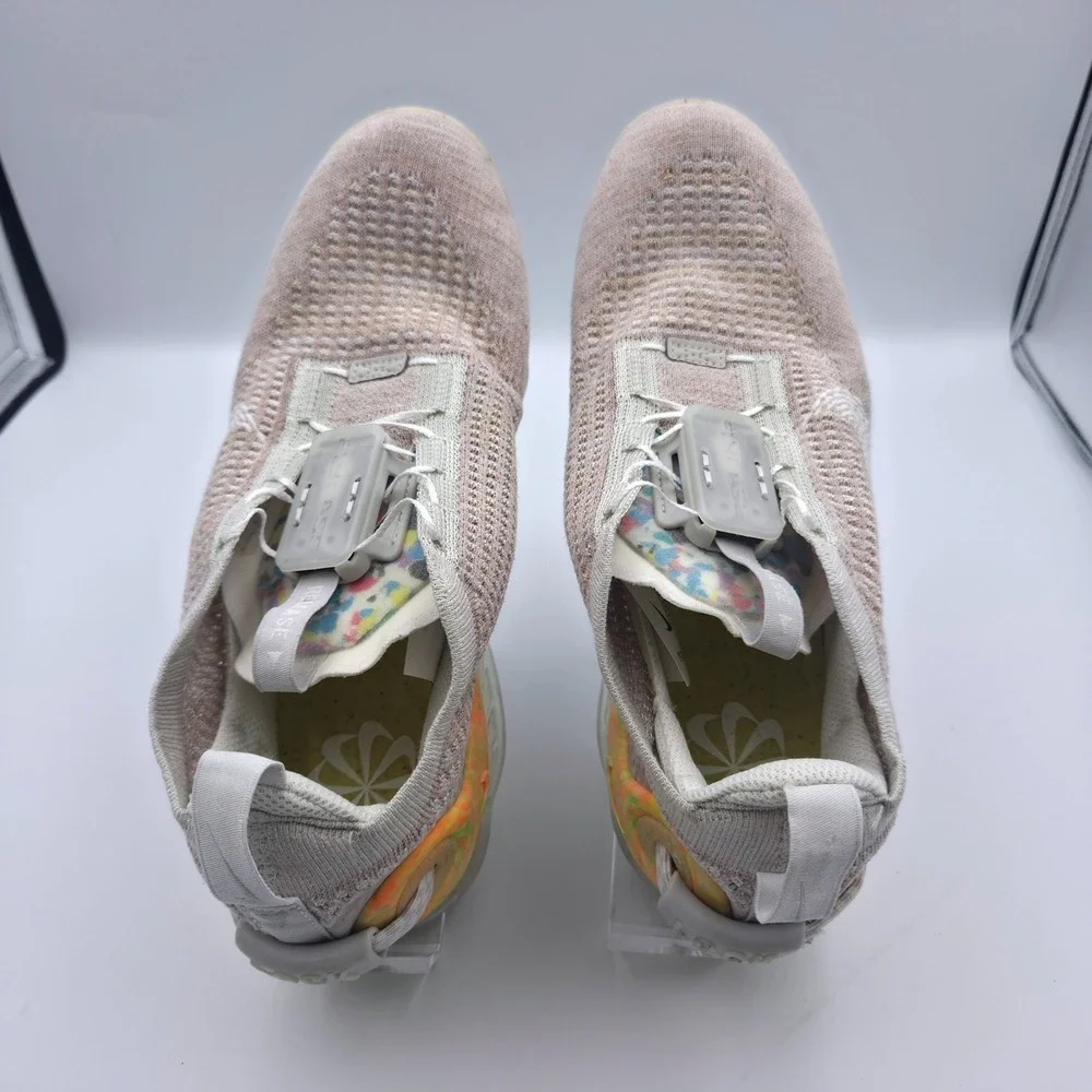 Nike Air VaporMax 2020 Flyknit 6Y Oatmeal Light Bone CJ4069-005 FastFit Running